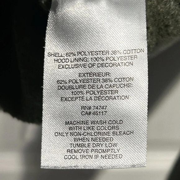 Cabela’s men’s medium hoodie. Green - Picture 7 of 7